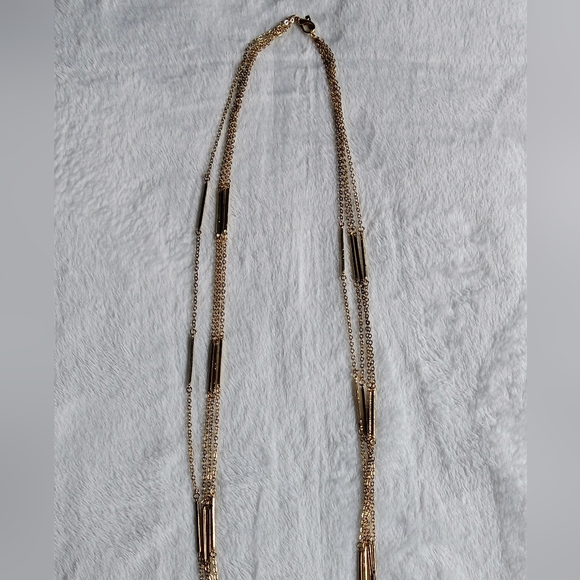 Saks Fifth Avenue Jewelry - Saks Fifth Avenue Gold-Tone Multi-Strand Necklace